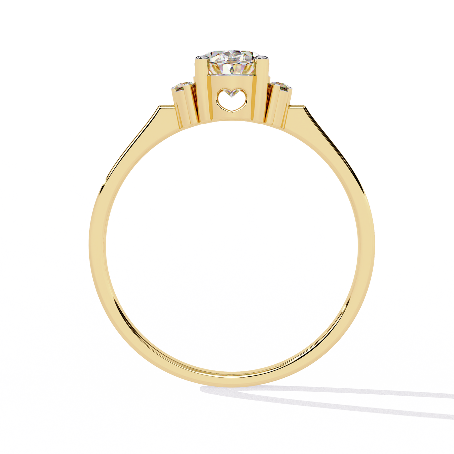 ophira aurora cluster lab grown diamond ring