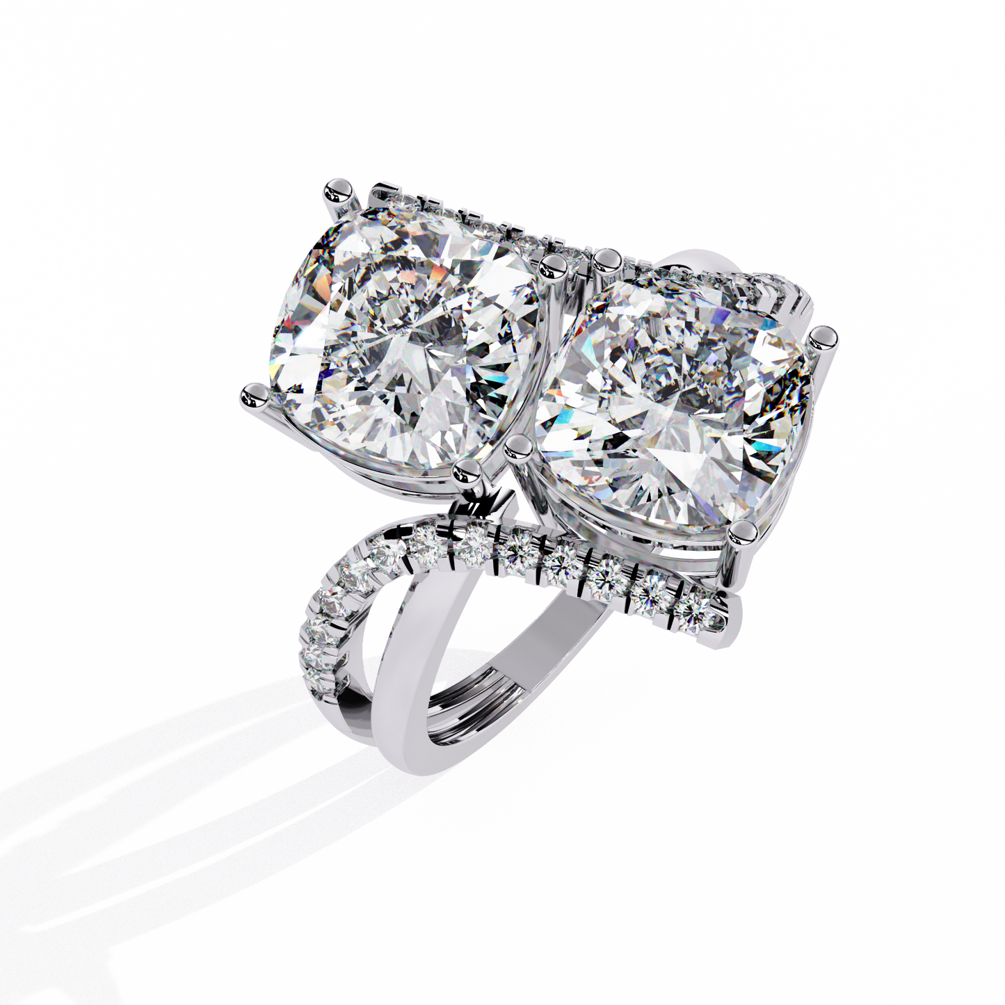 ophira toi et moi grandeur lab grown diamond ring