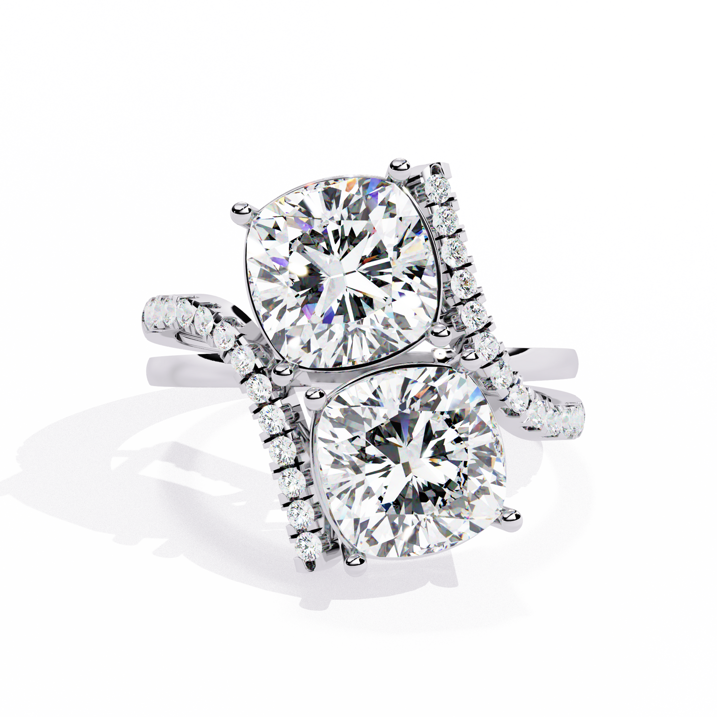 ophira toi et moi grandeur lab grown diamond ring