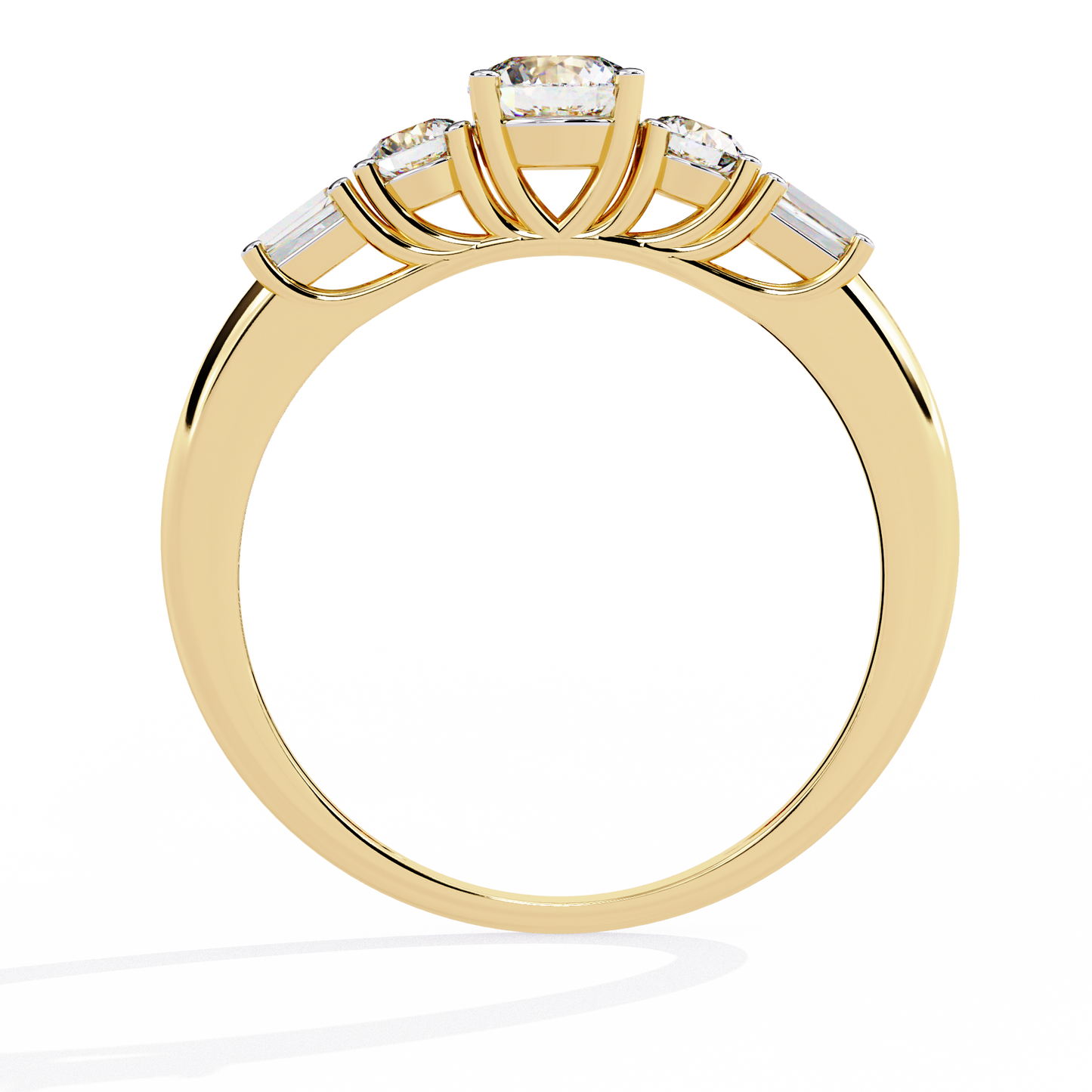 ophira skyline taper lab grown diamond ring