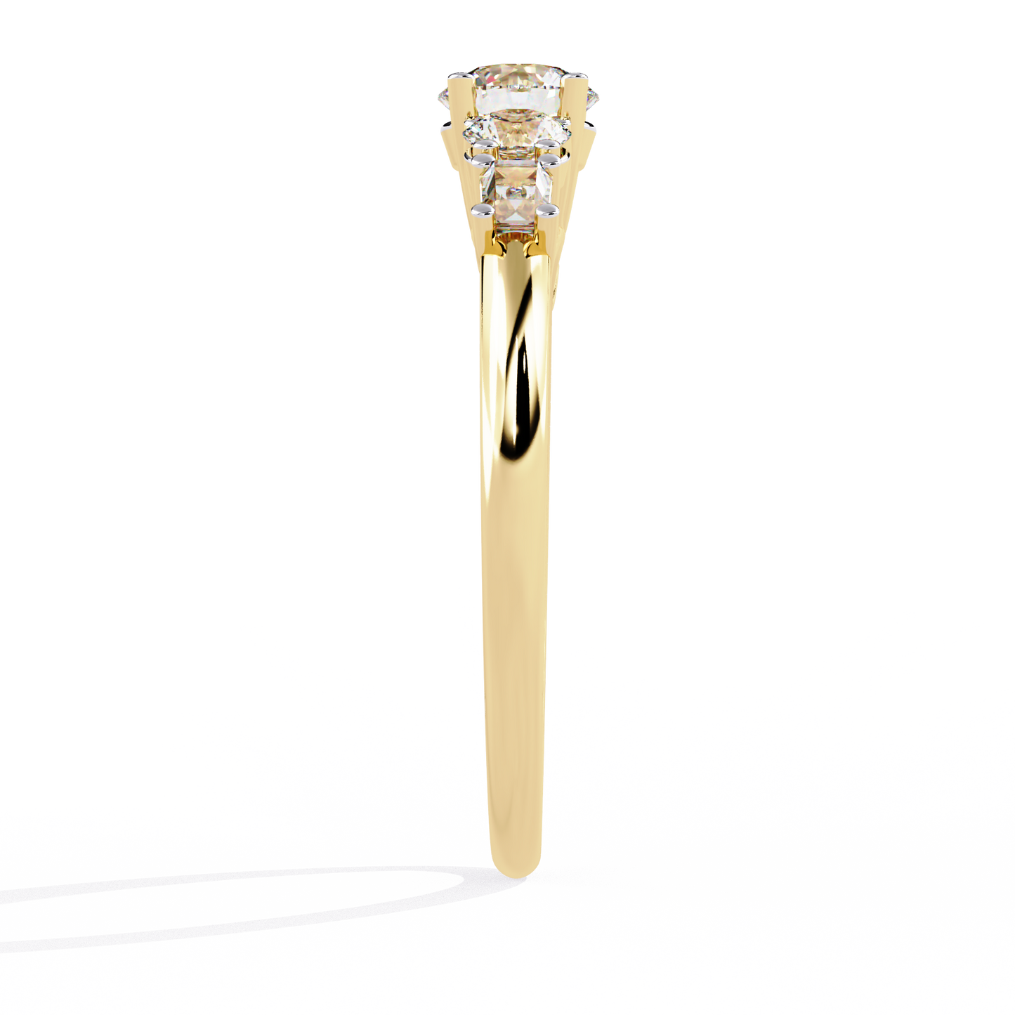 ophira skyline taper lab grown diamond ring