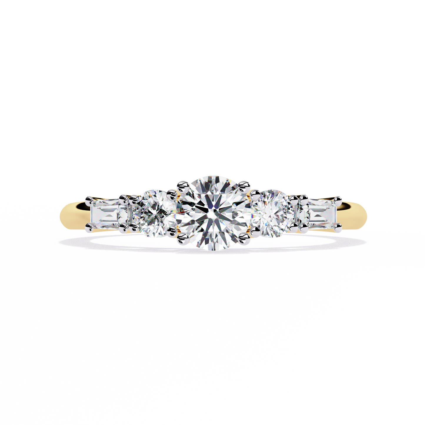 ophira skyline taper lab grown diamond ring