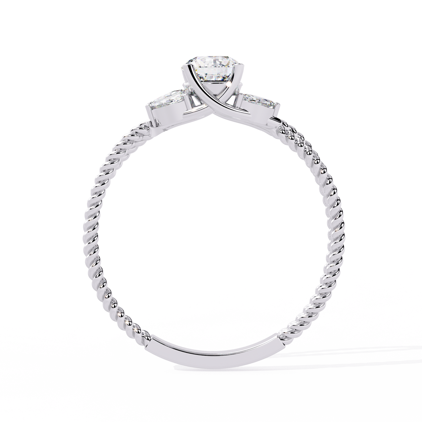 marquise breeze lab grown diamond ring