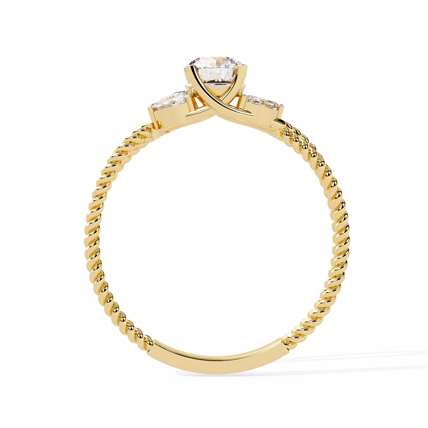 marquise breeze lab grown diamond ring