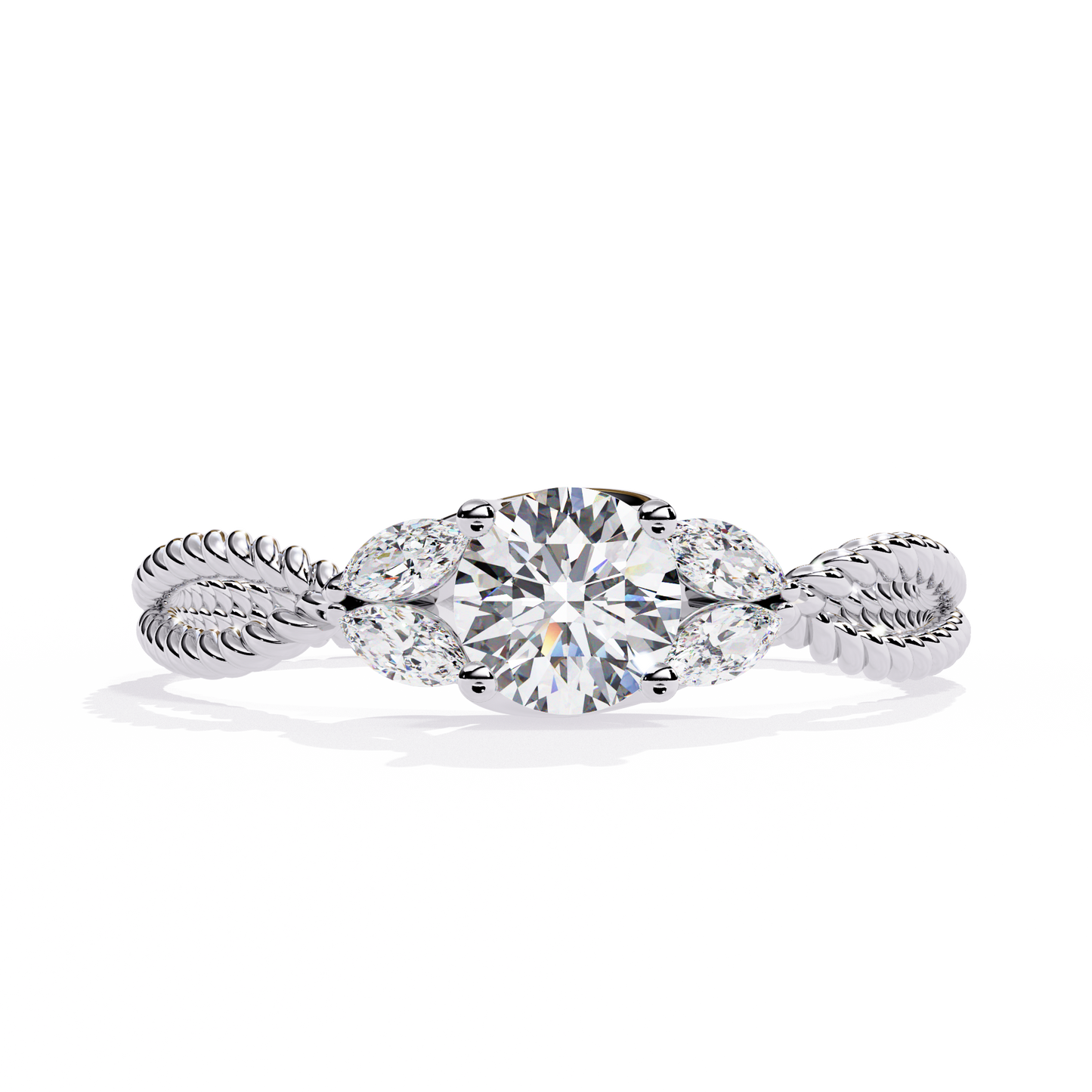 marquise breeze lab grown diamond ring