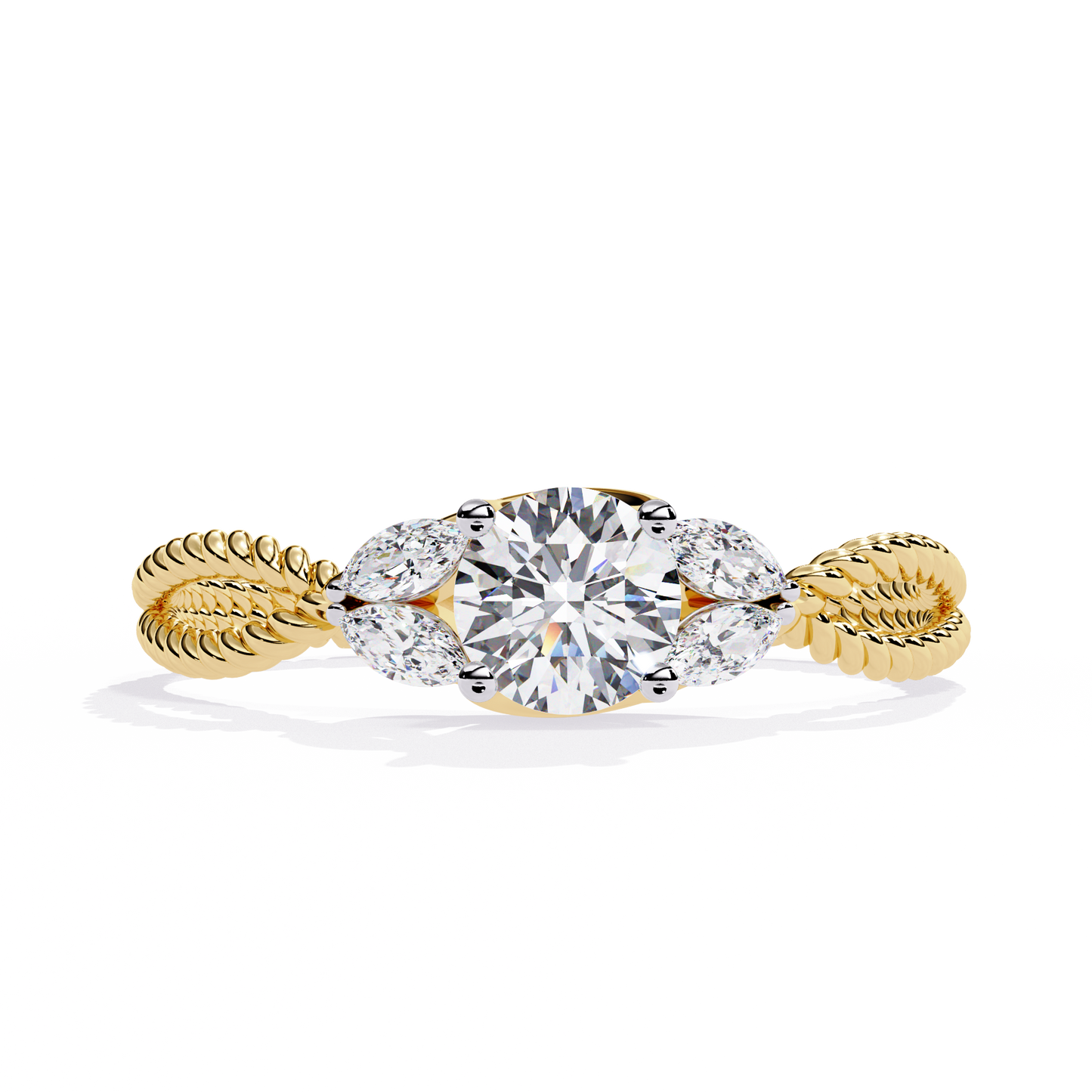 marquise breeze lab grown diamond ring