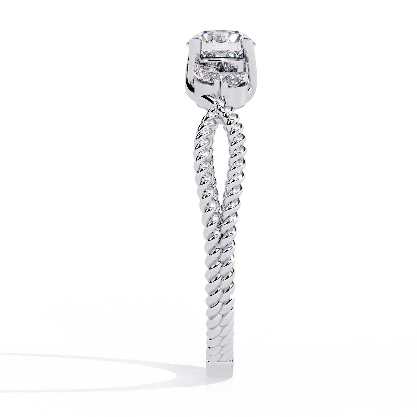 marquise breeze lab grown diamond ring