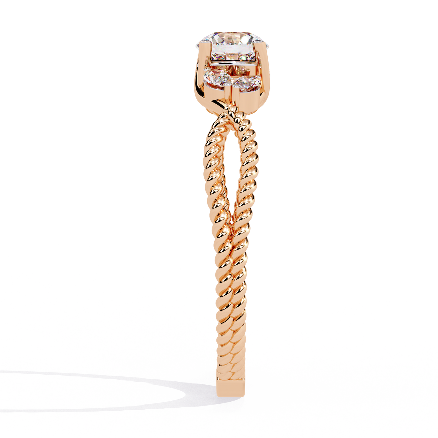 marquise breeze lab grown diamond ring