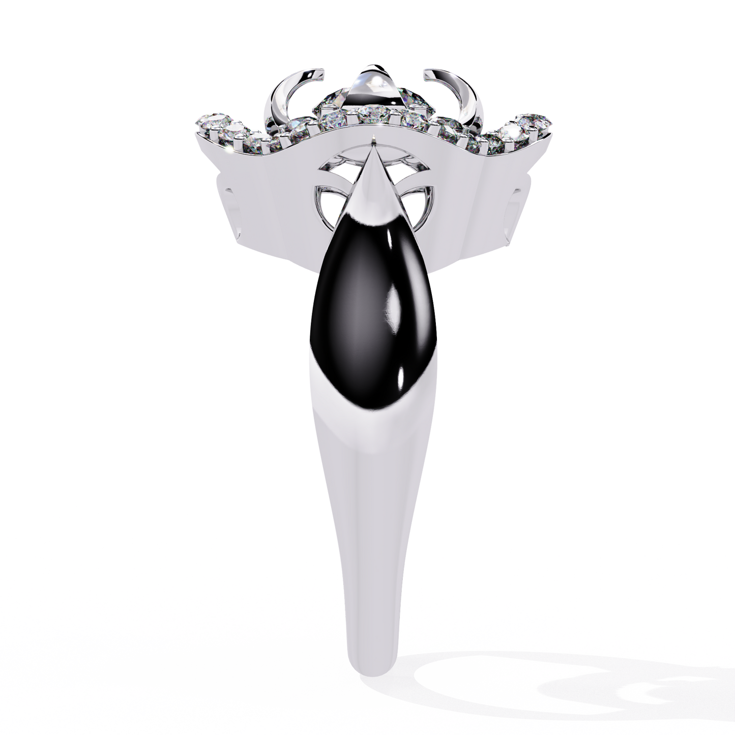 fleur royale lab grown diamond ring