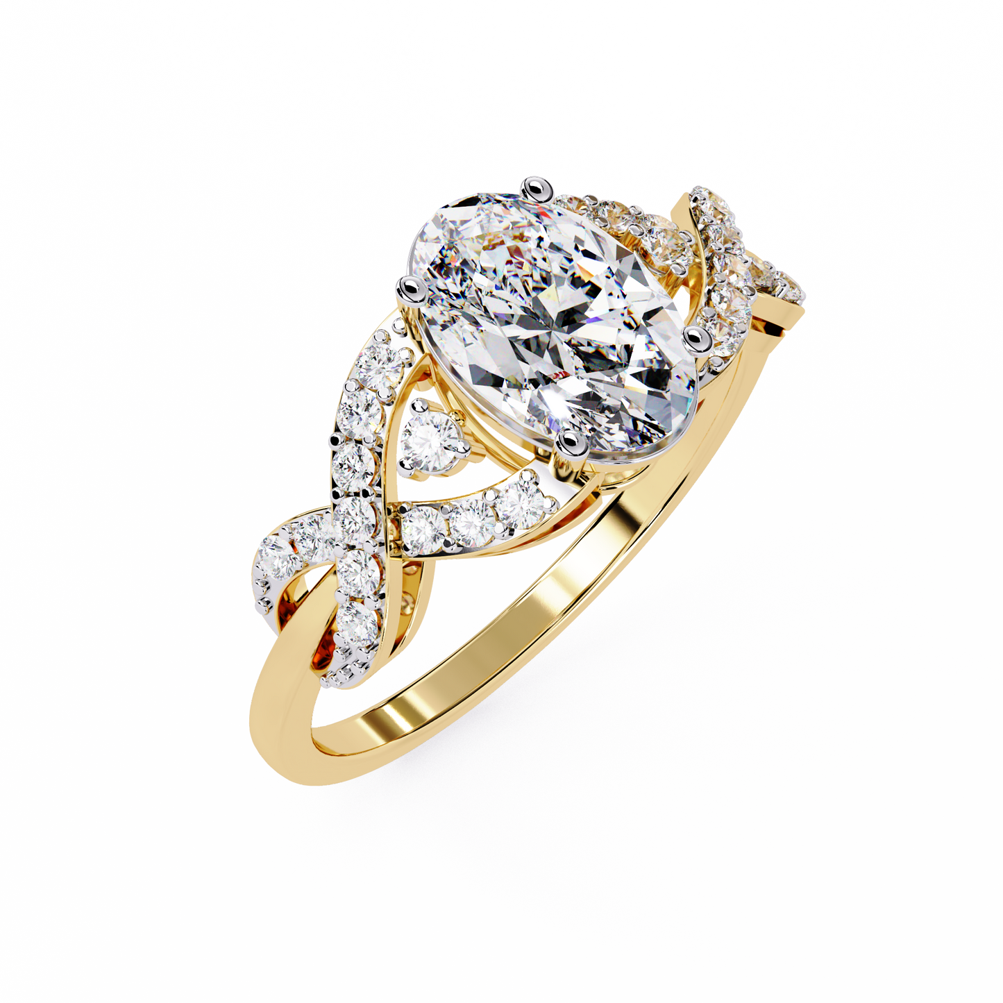 infinite promise lab grown diamond ring