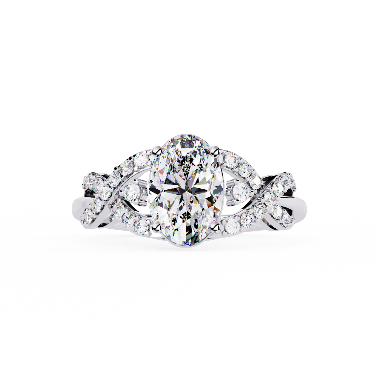 infinite promise lab grown diamond ring