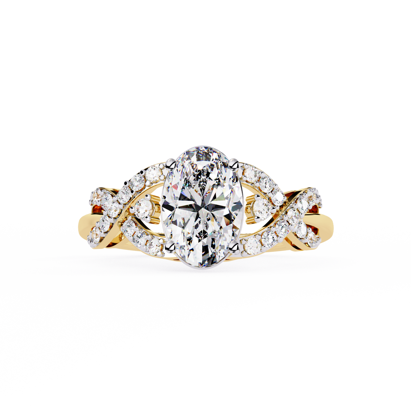 infinite promise lab grown diamond ring