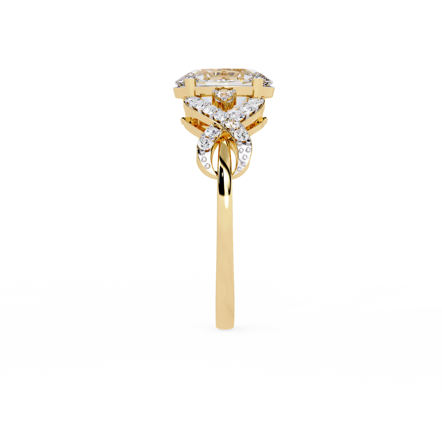 infinite promise lab grown diamond ring