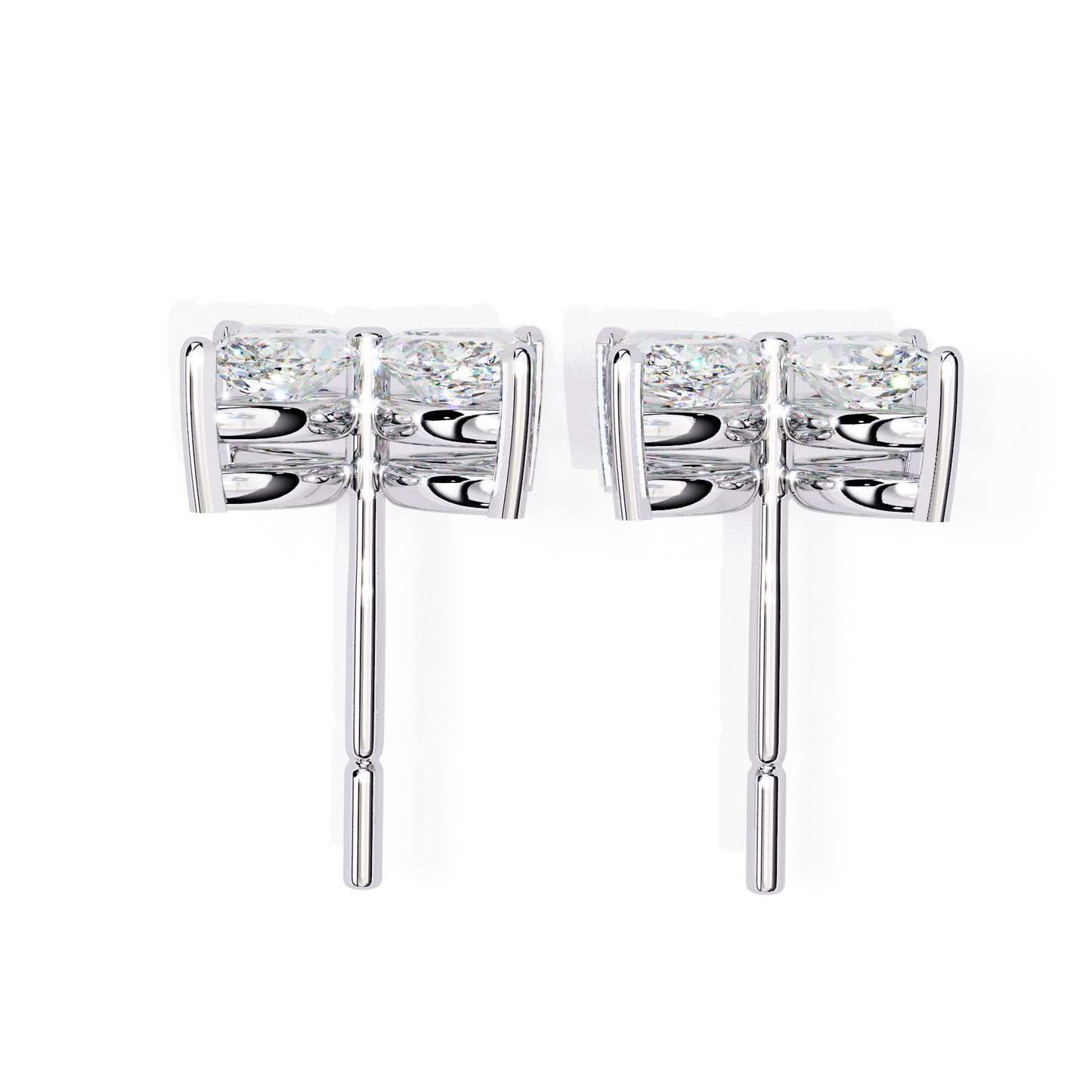 fleuria marquise lab grown diamond studs