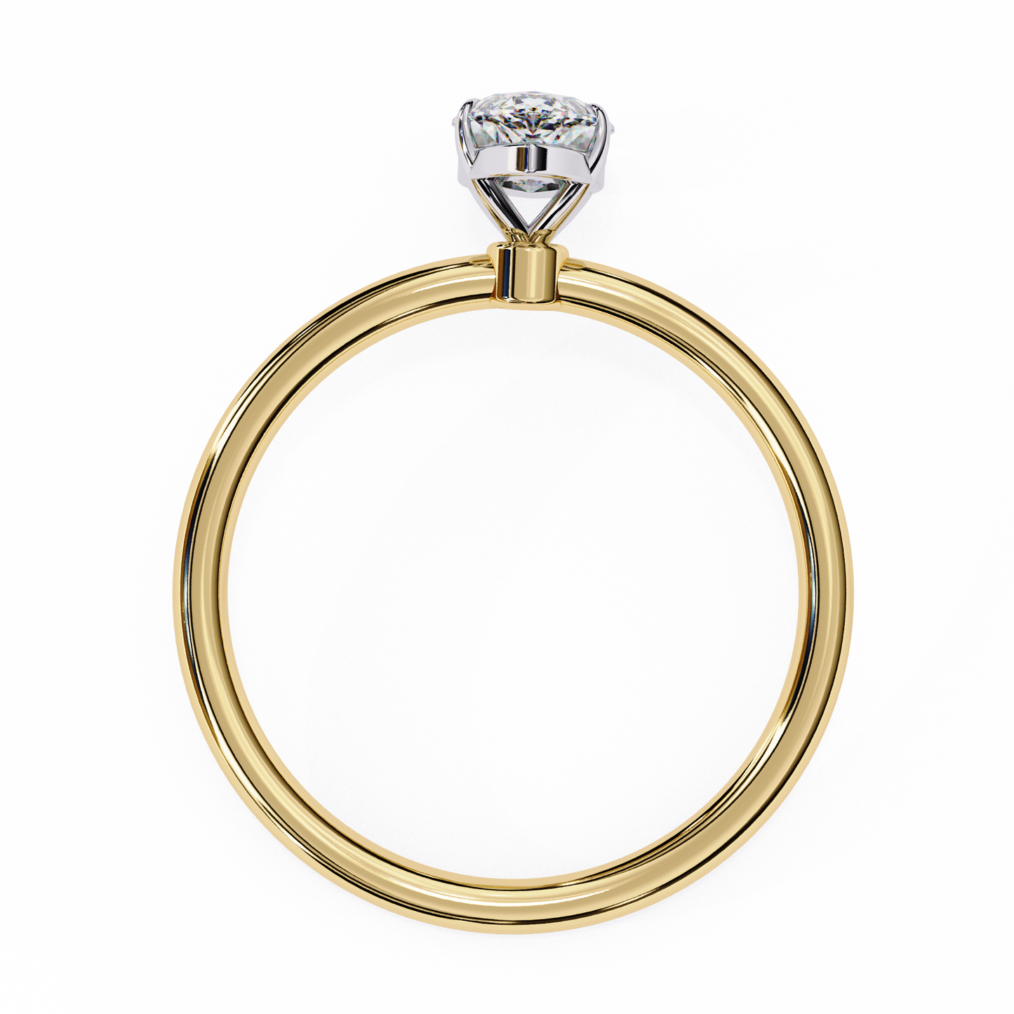 beautiful marquise lab grown diamond solitaire ring
