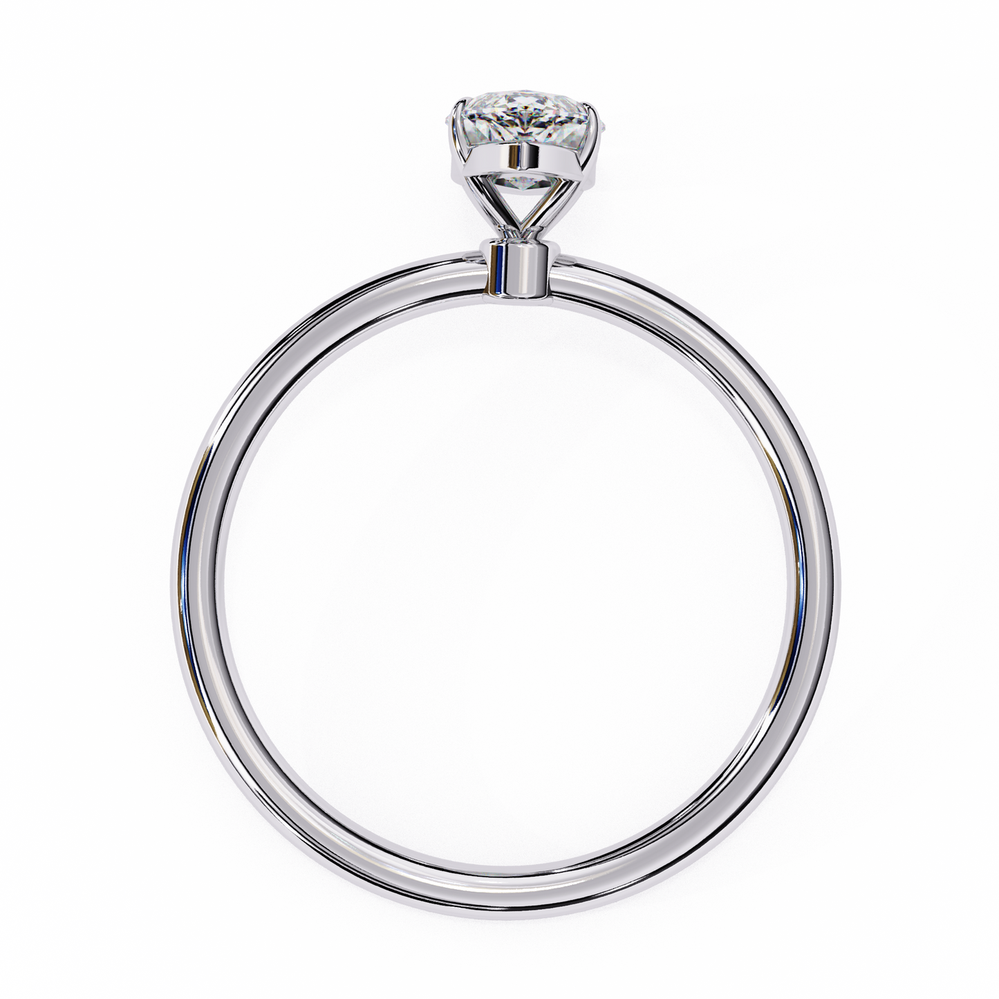 beautiful marquise lab grown diamond solitaire ring