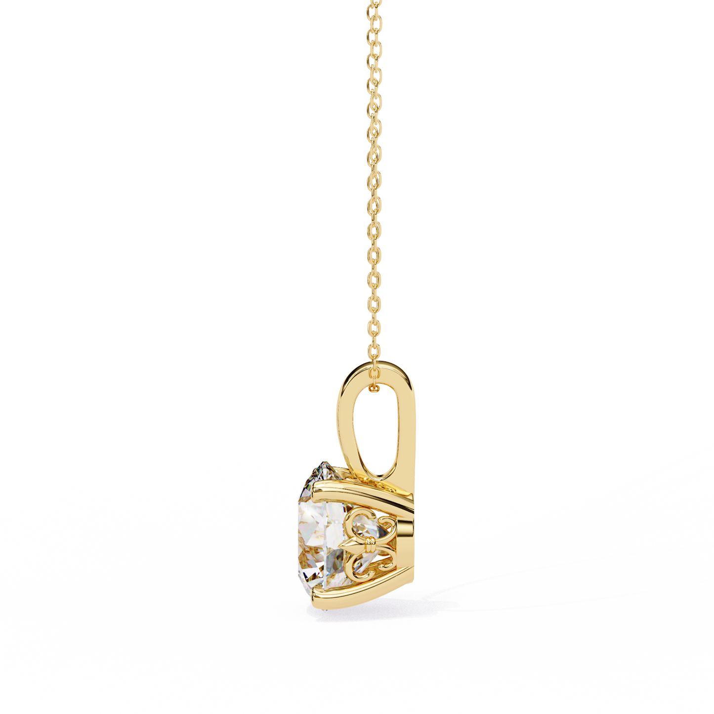 solaris brilliance cushion lab diamond drop