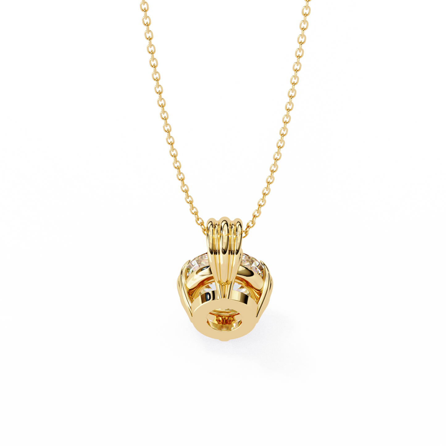 fleur radiance lab-grown diamond pendant