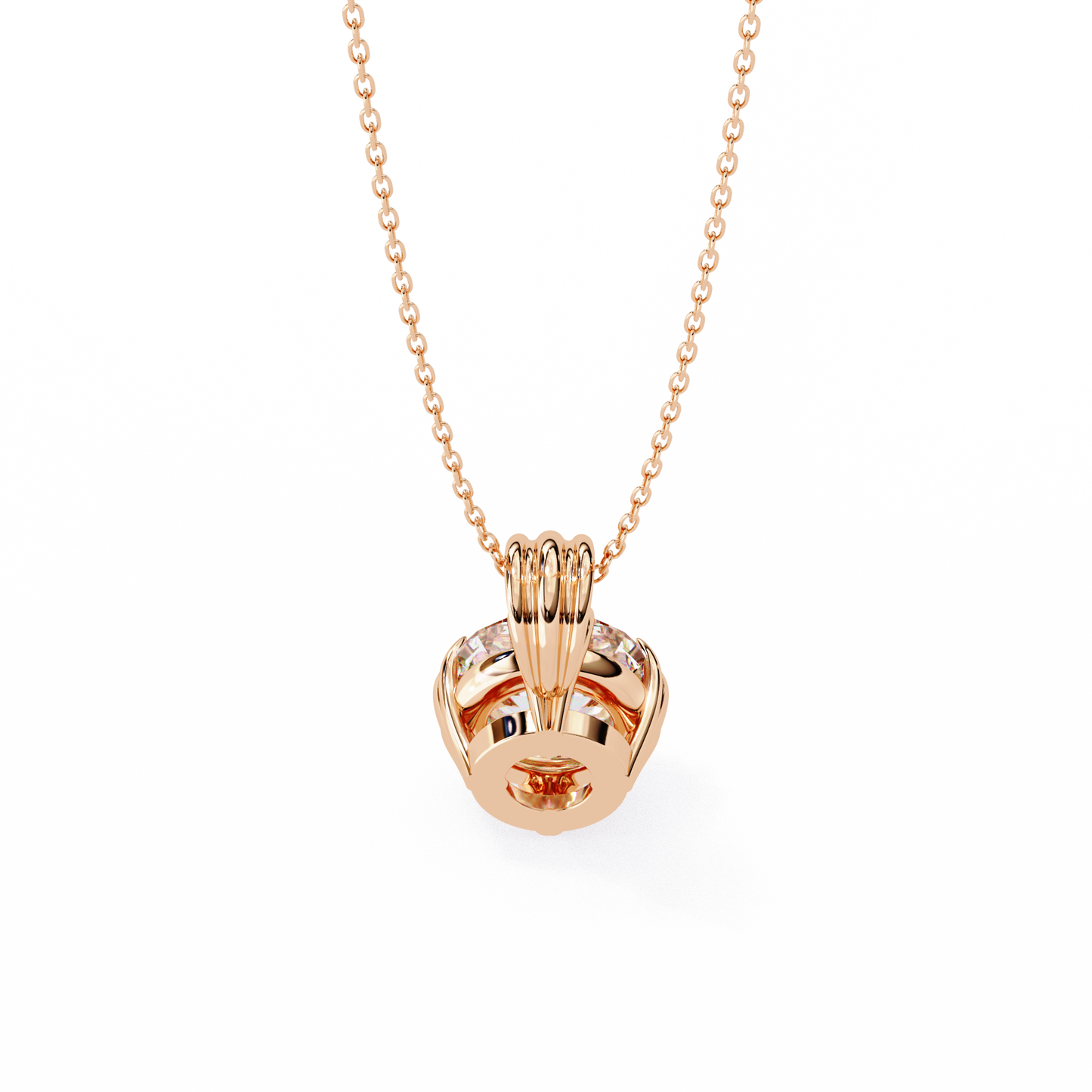 fleur radiance lab-grown diamond pendant