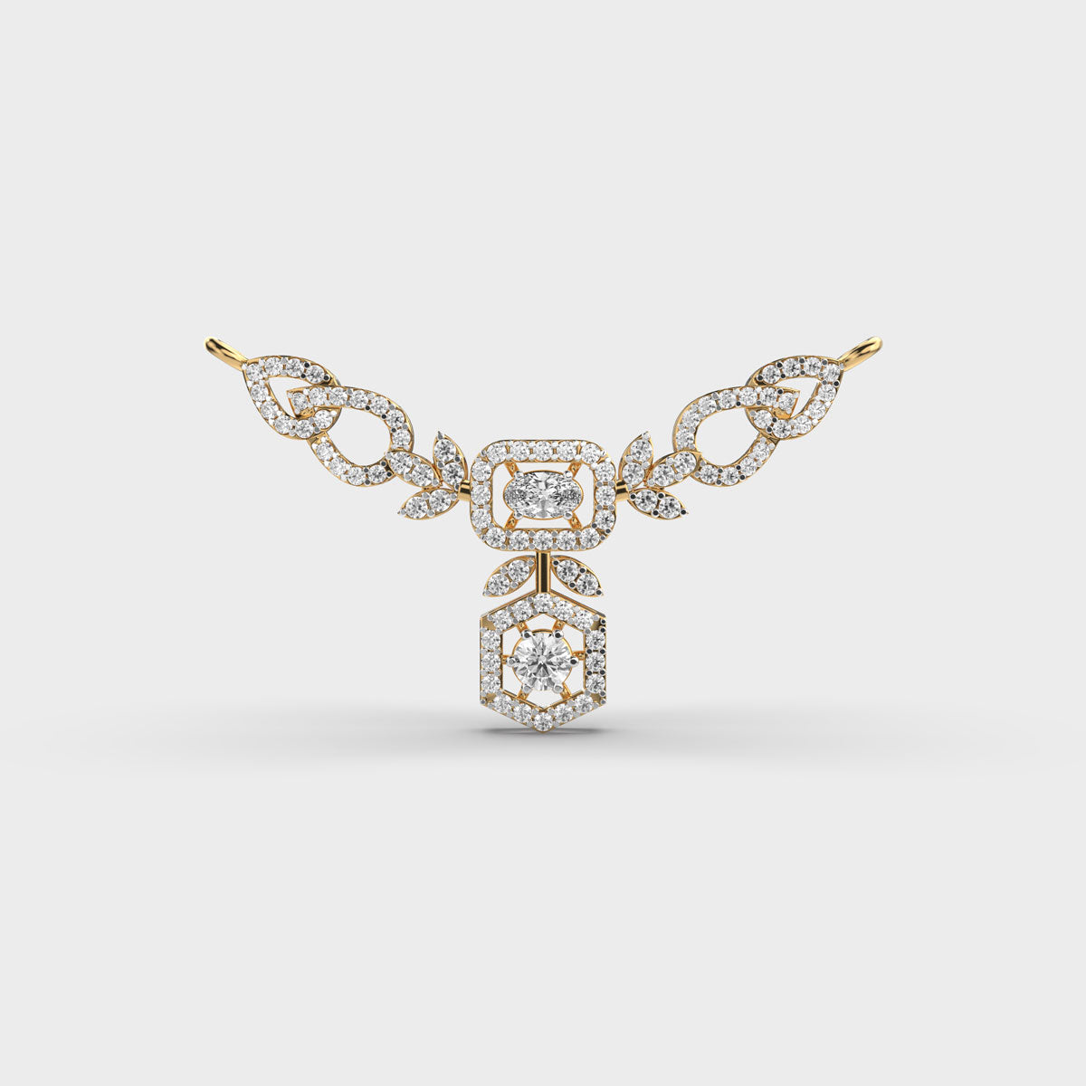 forever bond mangalsutra pendant with chain