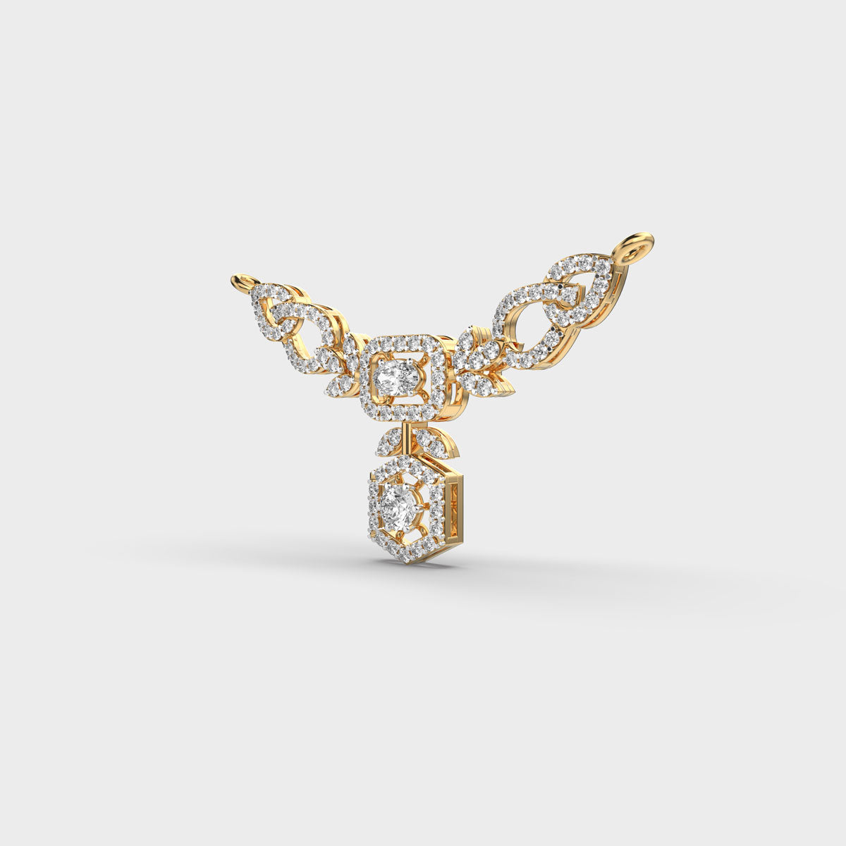 forever bond mangalsutra pendant with chain