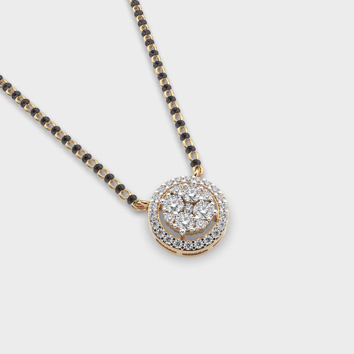 pious love mangalsutra (with chain)