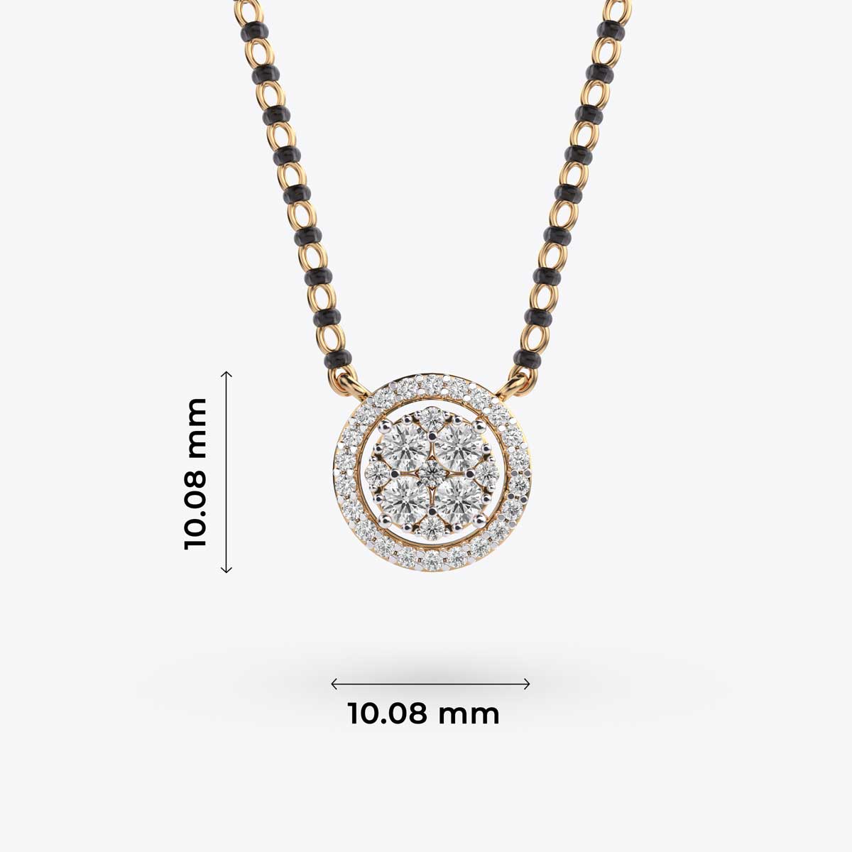 pious love mangalsutra (with chain)