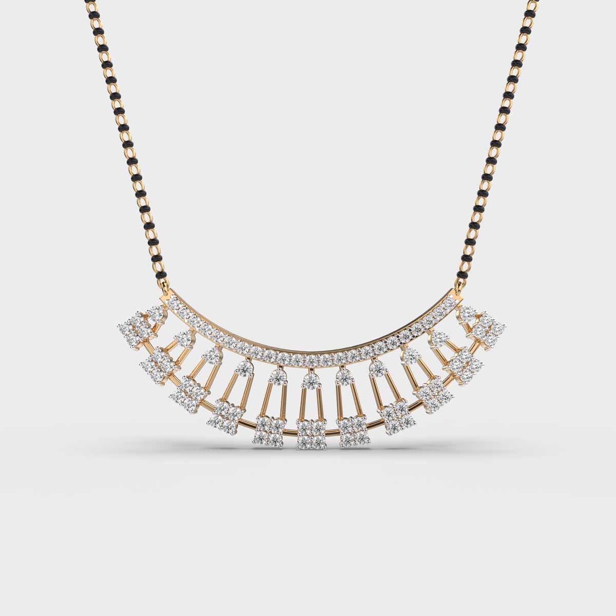 companionship mangalsutra (with chain)