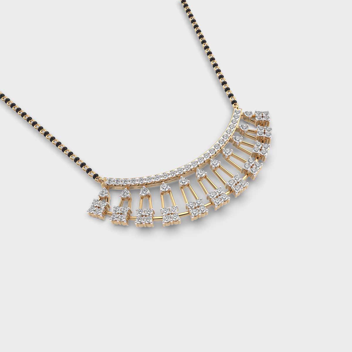 companionship mangalsutra (with chain)
