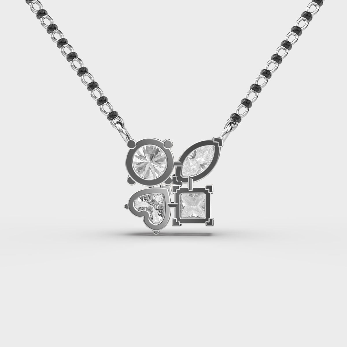 lover’s luck diamond pendant (with chain)