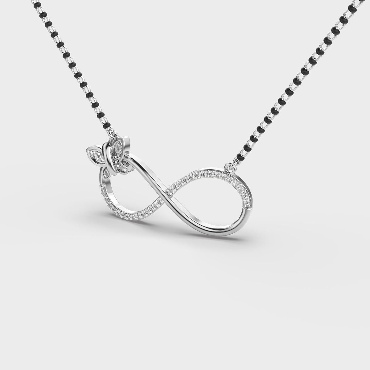 infinity butterfly pendant