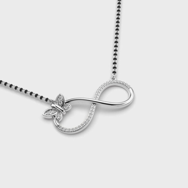 infinity butterfly pendant