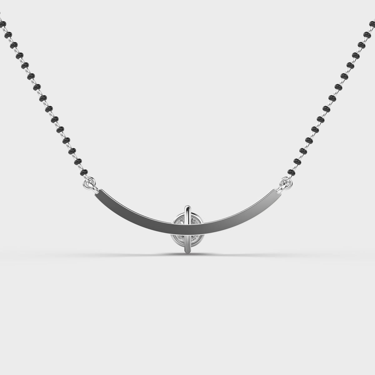minimalistic presence diamond pendant (with chain)