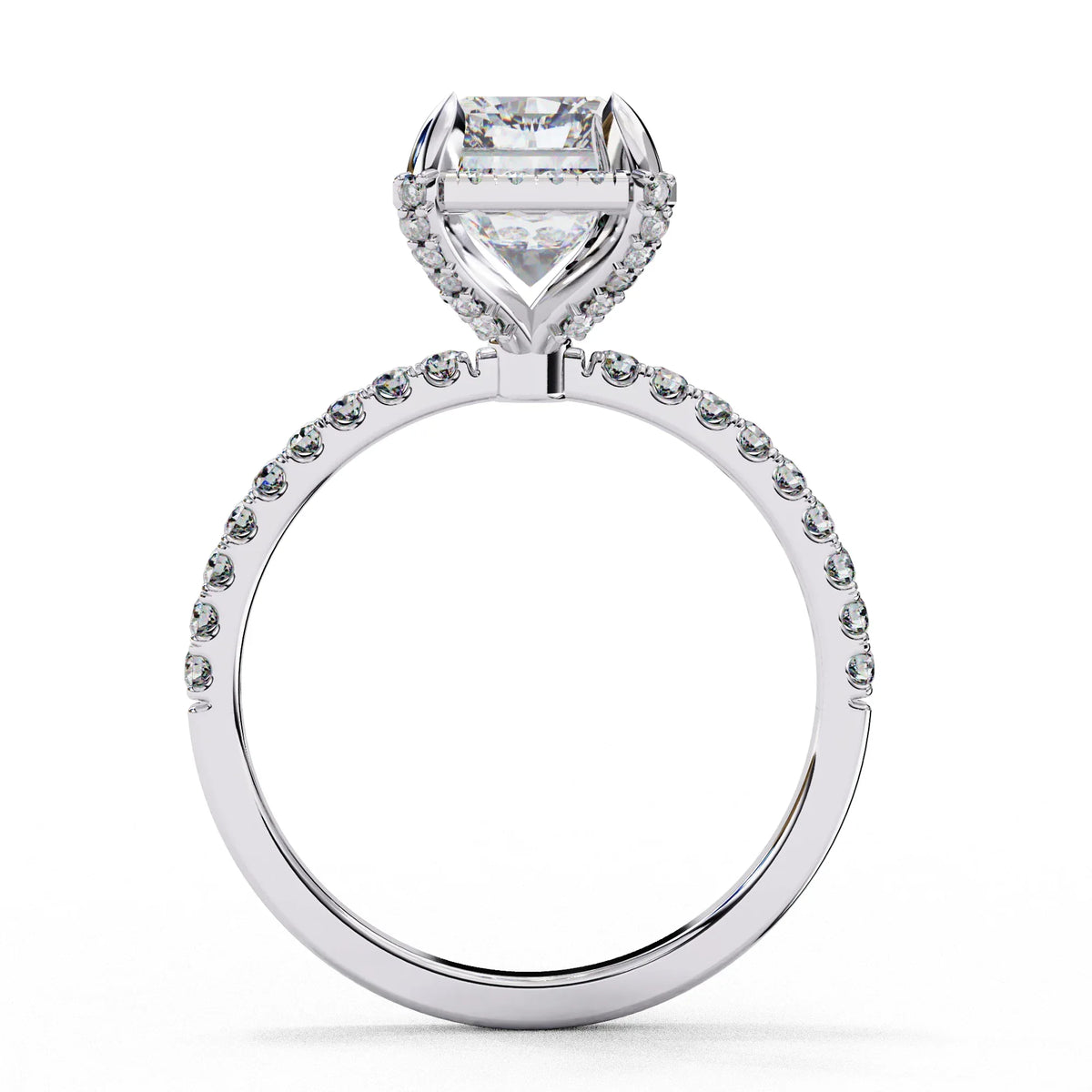 Celestial Halo Lab Grown Diamond Ring - Ophiratbf