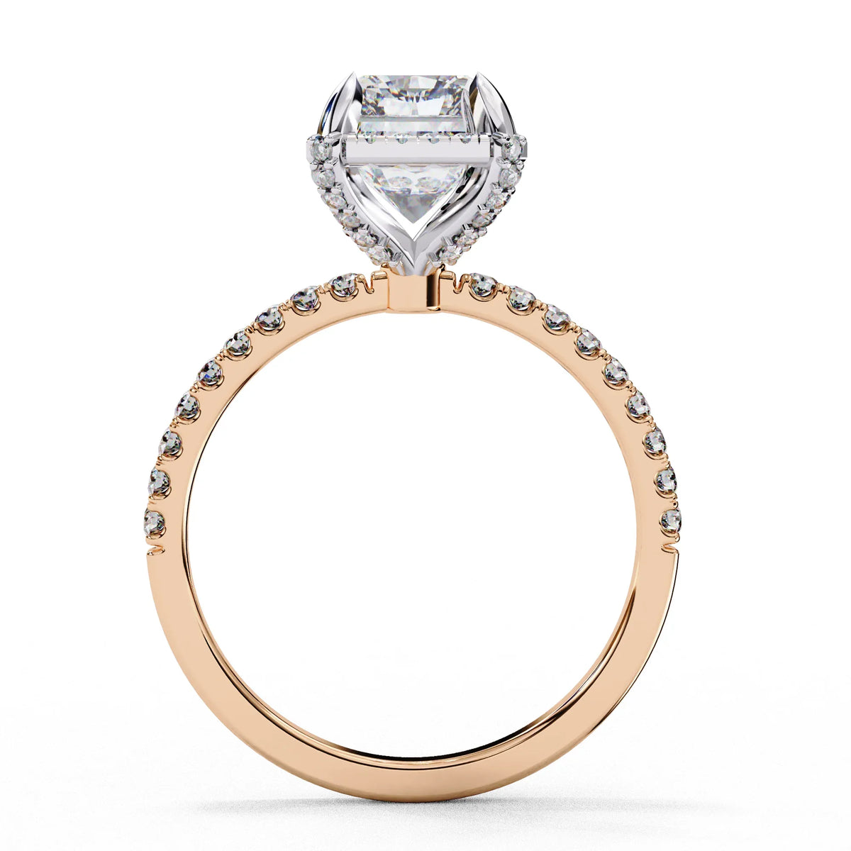 Celestial Halo Lab Grown Diamond Ring - Ophiratbf
