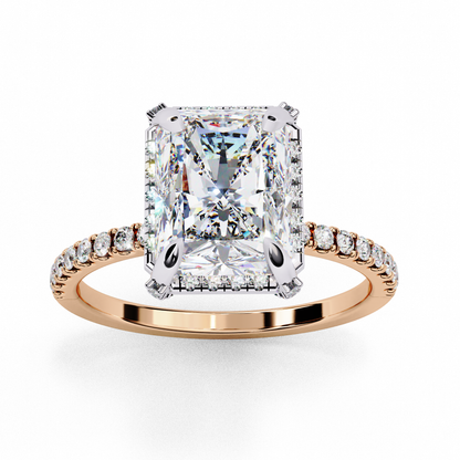 Celestial Halo Lab Grown Diamond Ring