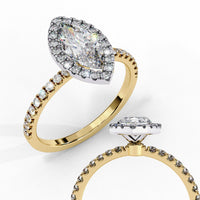 Starlight Marquise Lab Grown Diamond Ring - Ophiratbf