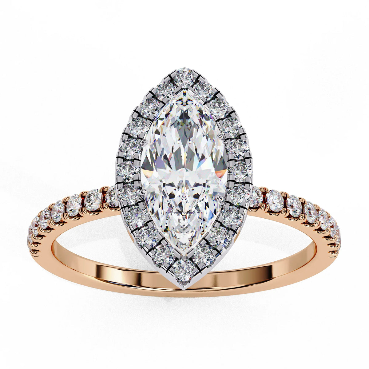 Starlight Marquise Lab Grown Diamond Ring - Ophiratbf
