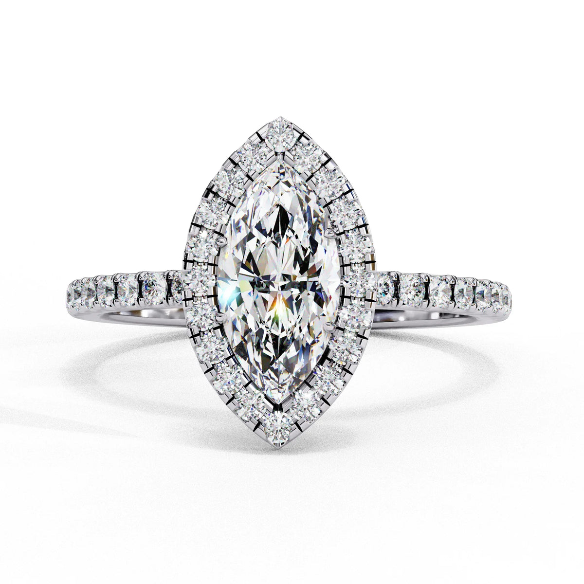 Starlight Marquise Lab Grown Diamond Ring - Ophiratbf