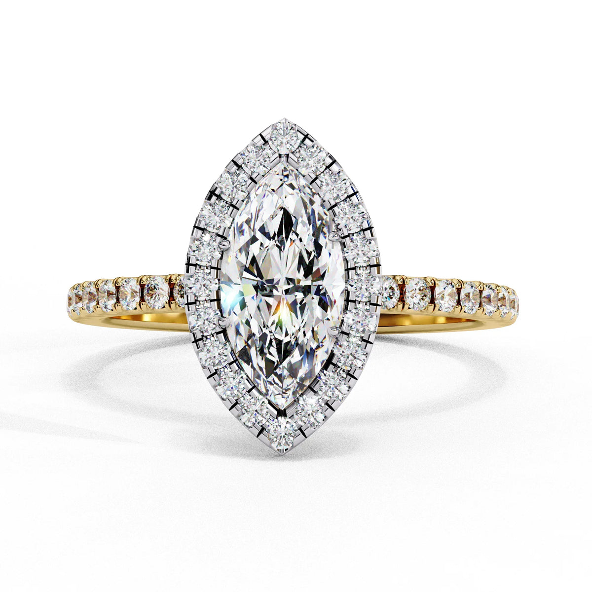 Starlight Marquise Lab Grown Diamond Ring - Ophiratbf