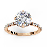 Radiant Classic Lab Grown Diamond Solitaire Ring - Ophiratbf