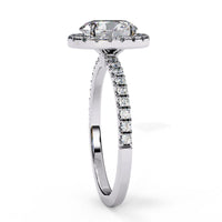 Lustre Oval Lab Grown Diamond Ring - Ophiratbf