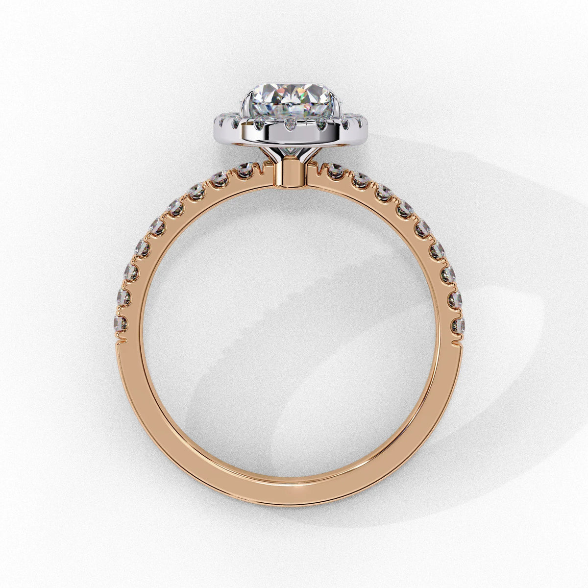 Lustre Oval Lab Grown Diamond Ring - Ophiratbf