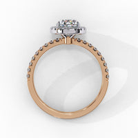 Lustre Oval Lab Grown Diamond Ring - Ophiratbf