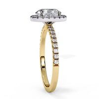 Lustre Oval Lab Grown Diamond Ring - Ophiratbf