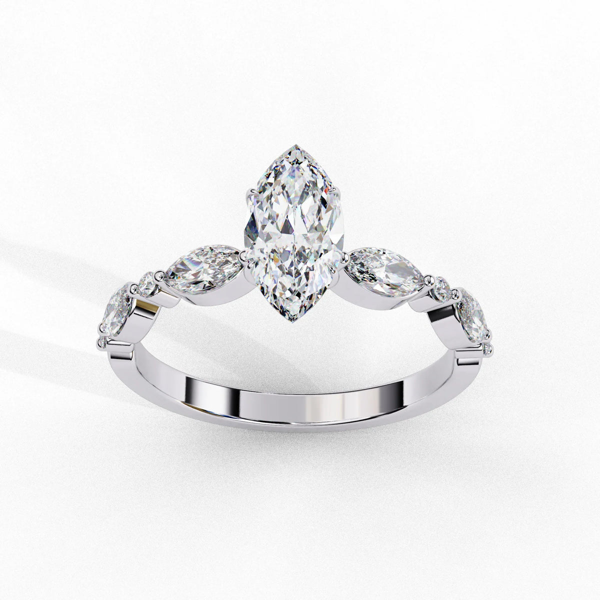 Celestine Marquise Cascade Ring - Ophiratbf