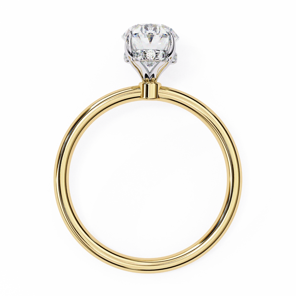 Auralia Lab Grown Diamond Oval Solitaire - Ophiratbf