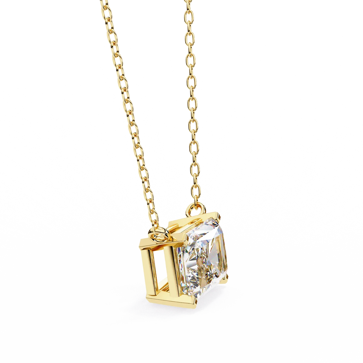 Radiant Muse Lab-Grown Diamond Pendant - Ophiratbf