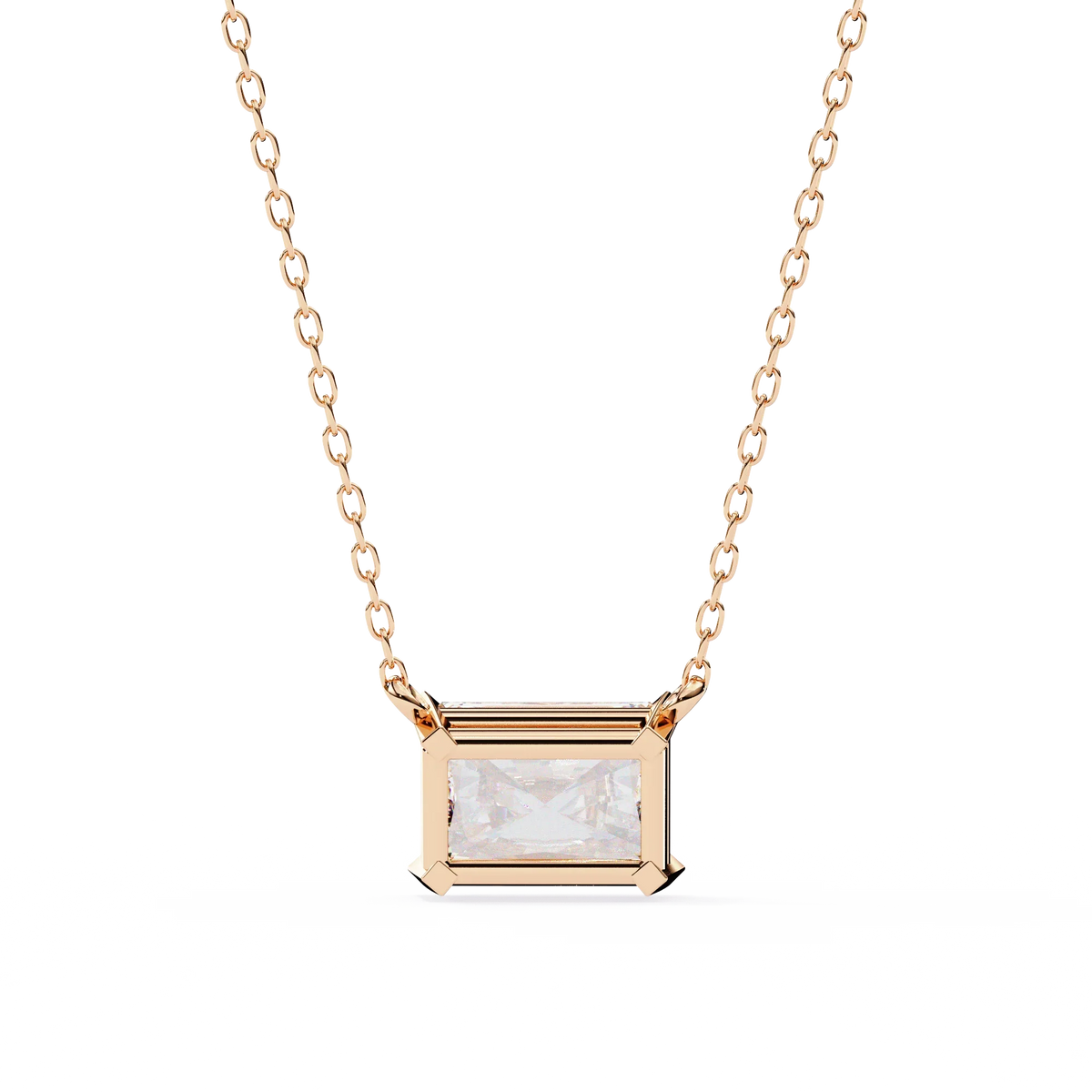 Radiant Muse Lab-Grown Diamond Pendant - Ophiratbf