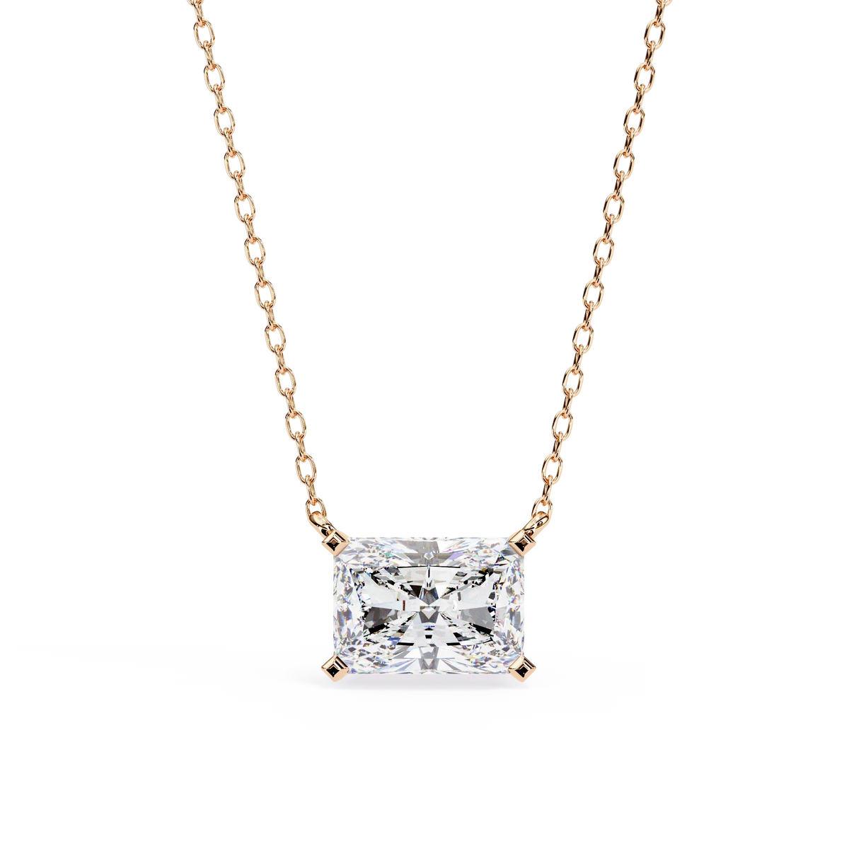 Radiant Muse Lab-Grown Diamond Pendant - Ophiratbf